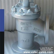 Inclined/Y Type A216 Wcb Flanged Globe Valve